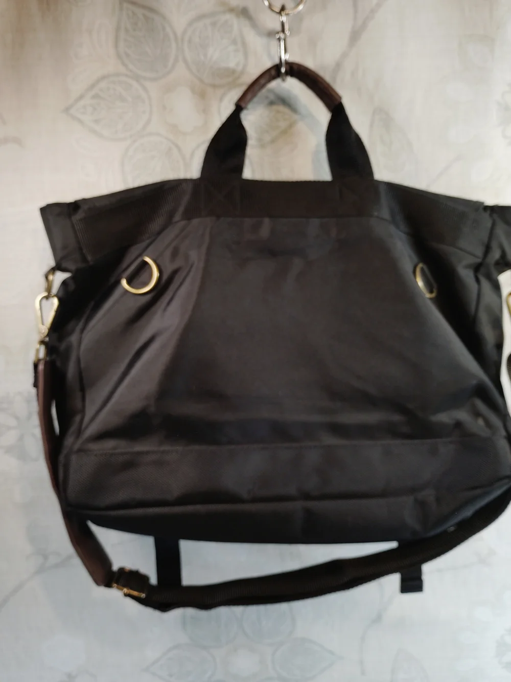 Goodfellow Black Laptop/Messenger Bag - Classic Travel & Work Bag